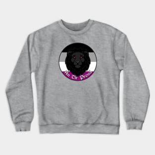 An Tir Pride - Asexual - Populace Badge Style 2 Crewneck Sweatshirt